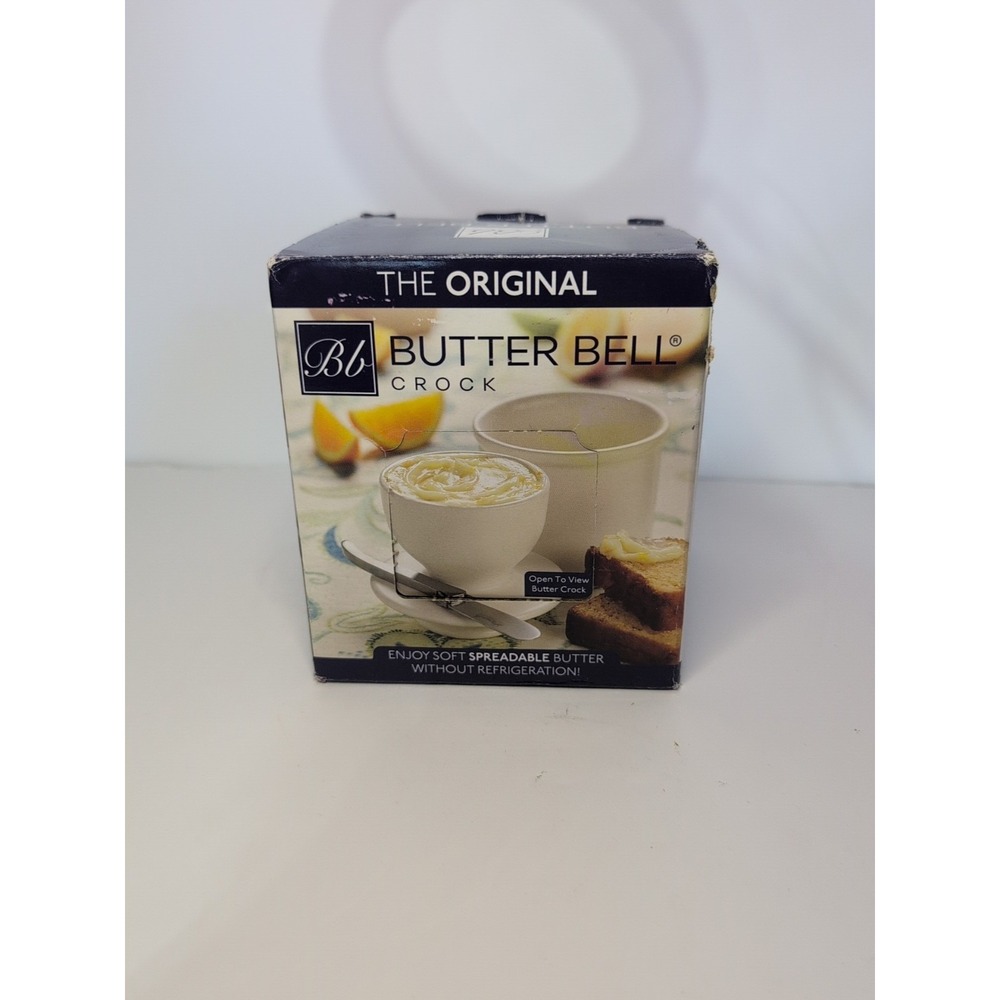 The Original Butter Bell Crock by L. Tremain Keeper Gloss, New On Box